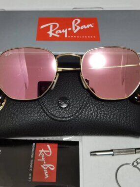 Authentic Ray-Ban Hexagonal 3548N 51MM